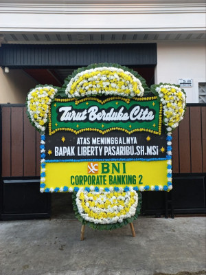Papan Bunga Duka di Pangkan