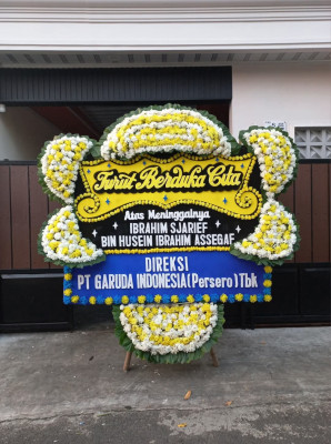Papan Bunga Duka di Pangkan